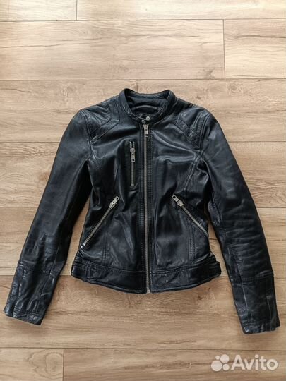 Куртка кожаная женская