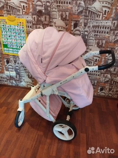 Коляска adamex 3 в 1 бу