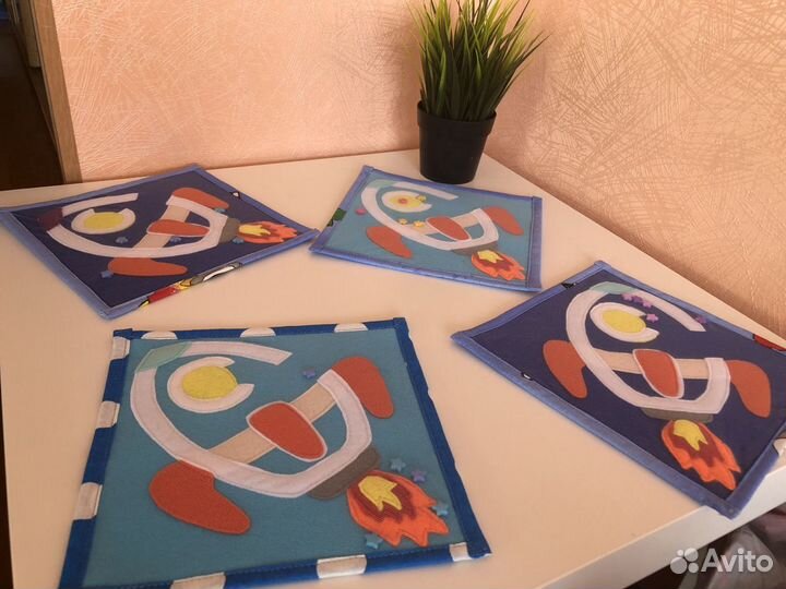 Искалочка лабиринт из фетра