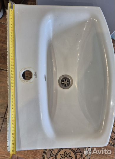 Раковина с тумбой в ванну бу 50*38