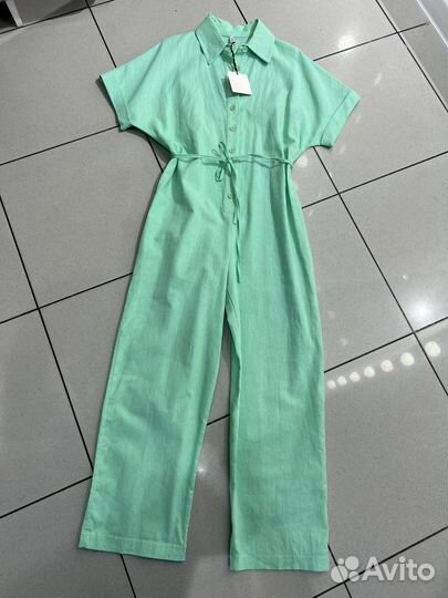 Комбинезон льняной