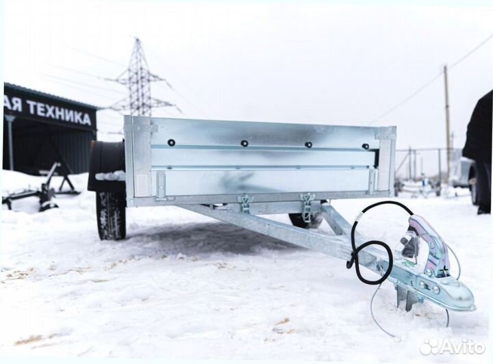 Прицеп легковой 2.5м на 1.3м Атлант усиленный