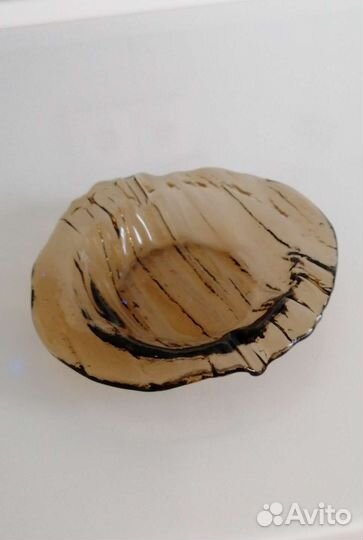 Пепельница цветное стекло СССР