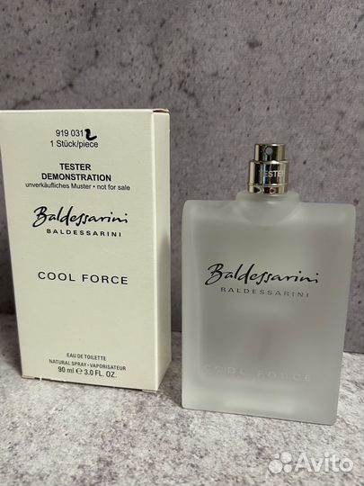 Baldessarini cool force 90 мл оригинал тестер