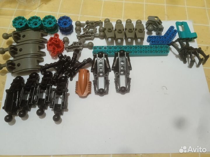 Lego детали (technic и Bionicle)