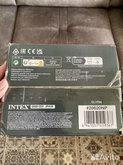 Аккумуляторный пылесос для бассейна Intex (28620)