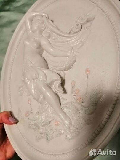 Панно/лепнина гипс прошлого века