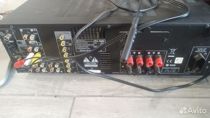 Стерео ресивер усилитель denon dra-700ae 2х105 Вт