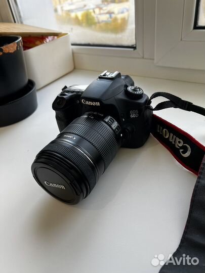 Зеркальный фотоаппарат canon 60d eos