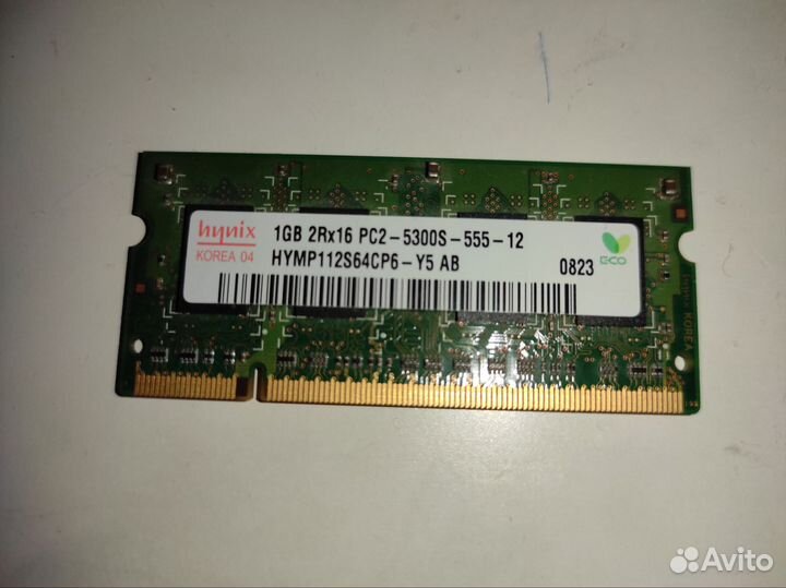 Оперативная память ddr2 для ноутбука