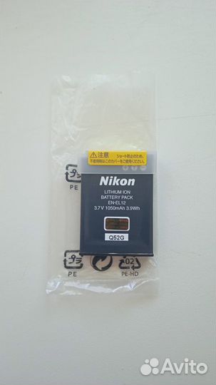 Аккумулятор nikon en-el 12