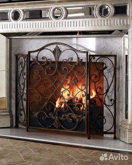 Кованый камин