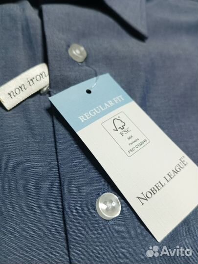 Рубашка мужская новая nobel league Германия