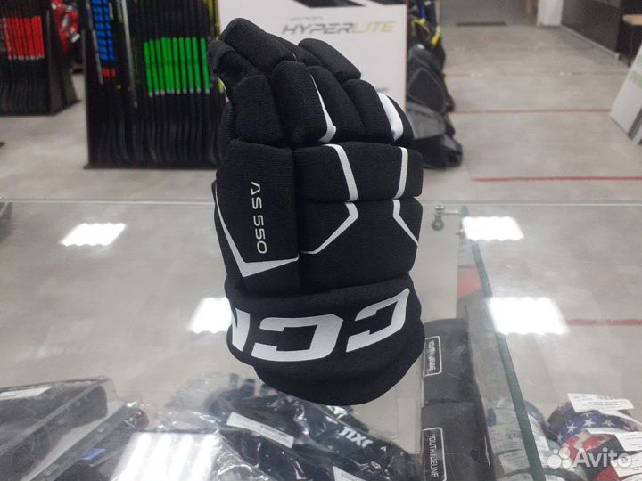 Хоккейные перчатки краги CCM tacks AS550 YTH