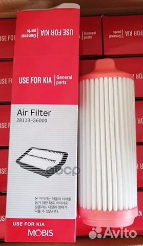 Воздушный фильтр 28113G6000 Hyundai-KIA
