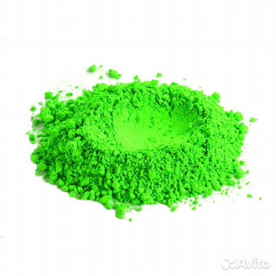 20 гр. Пигмент зеленый флуоресцентный (краситель)
