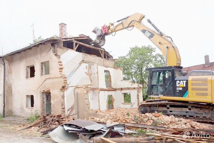 Демонтаж зданий и домов
