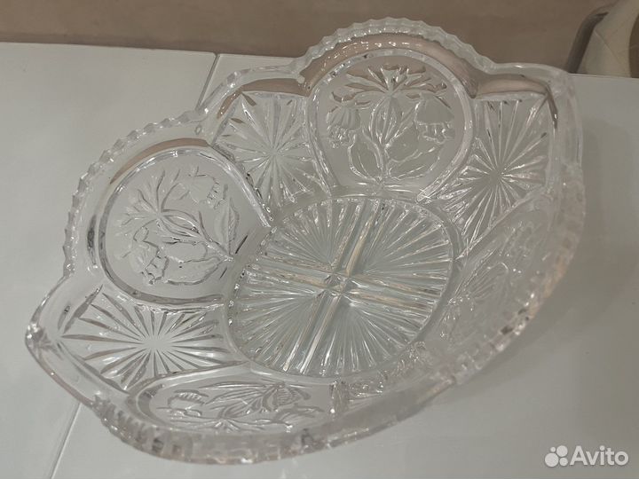 Хрустальная ваза