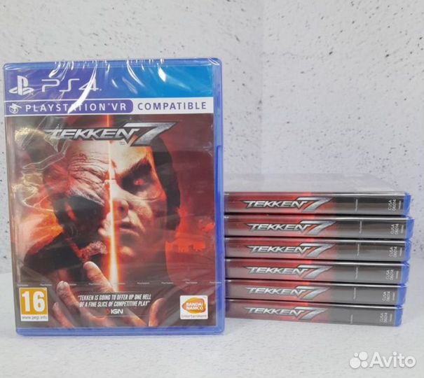 Игра для приставки ps4/ps5 Tekken 7 новый диск