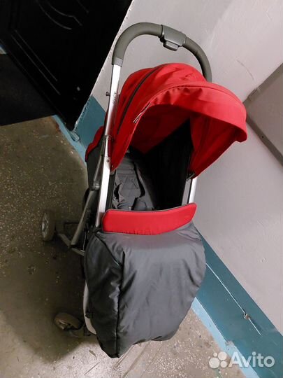 Прогулочная коляска Babyton active red