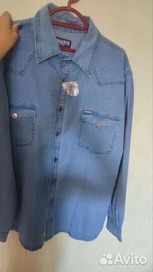 Джинсовая рубашка
