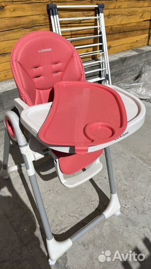 Продается стульчик для кормления+шезлонг