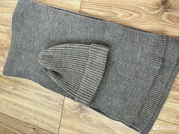 Комплект шапка и шарф