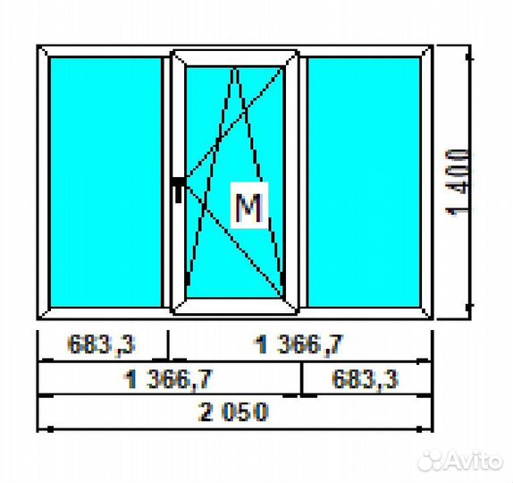 Пластиковые и алюминиевые окна, двери 2-4
