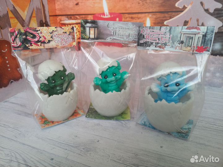 Декоративное мыло лучший подарок на Новый год