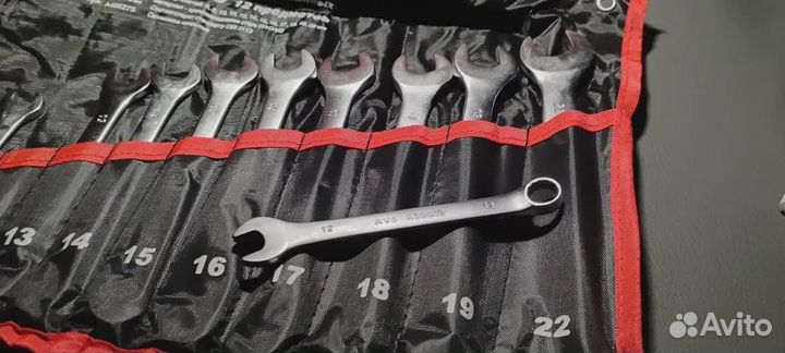 Набор ключей в сумке (12 предметов) AVS K3N12ME