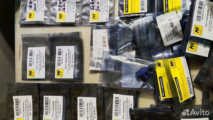 Чипы новые для картриджей HP, Canon, Samsung, Xero