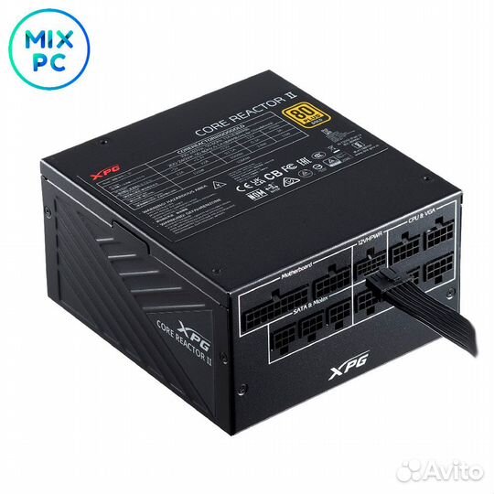 Блок питания 1200W adata XPG core reactor II corereactorii1200G-bkceu 80+ Gold