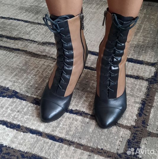 Ботильоны натуральная кожа