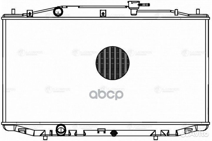 Радиатор охл. для а/м Lifan Breez (07) 1.3i/ L