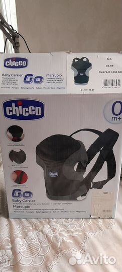 Рюкзак переноска кенгуру chicco