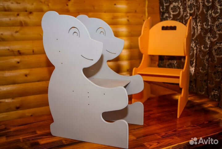 Детский стул медвежонок