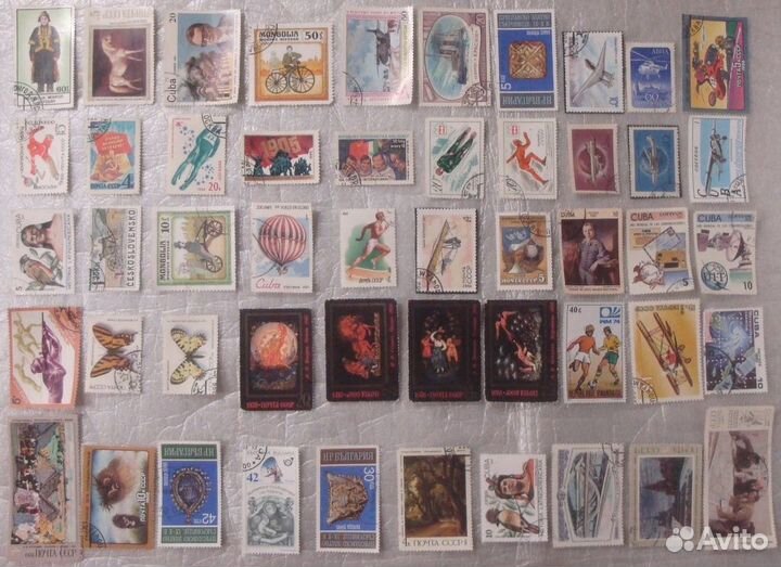 5 набор марок Цена за все вместе