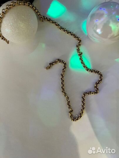 Цепочка золотая мужская 585