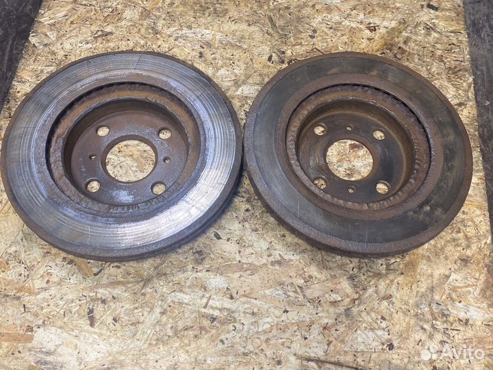 Диски тормозные передние Geely MK