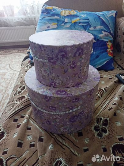 Коробка подарочная круглая