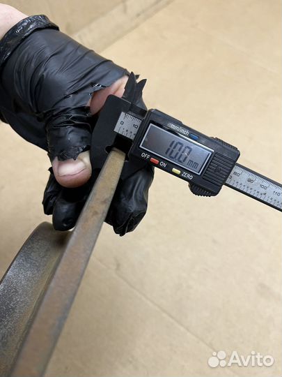 Диск 1 тормозной задний Митсубиши асх Аутлендер 3