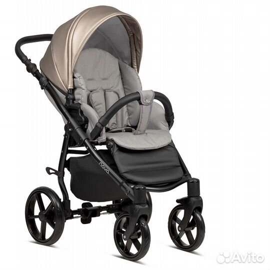 Коляска Tutis Novo 2 в 1 (warm grey)