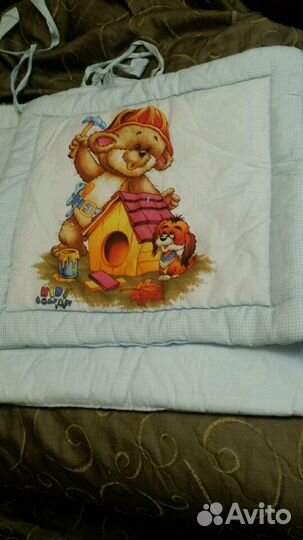 Бортики в детскую кровать