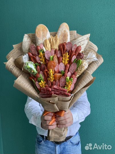 Мужские букеты съедобные