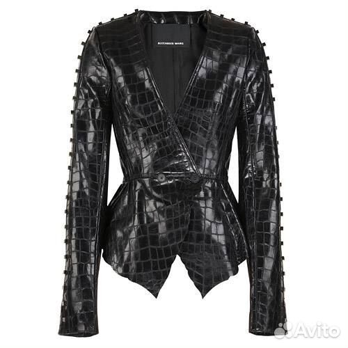 Мебельная ткань экокожа крокодил