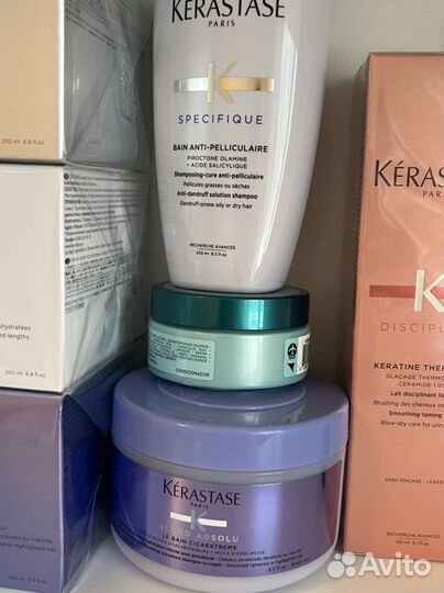 Kerastase уход для волос маска шампунь керастаз