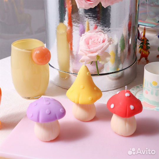 Молды Грибочки для свечей
