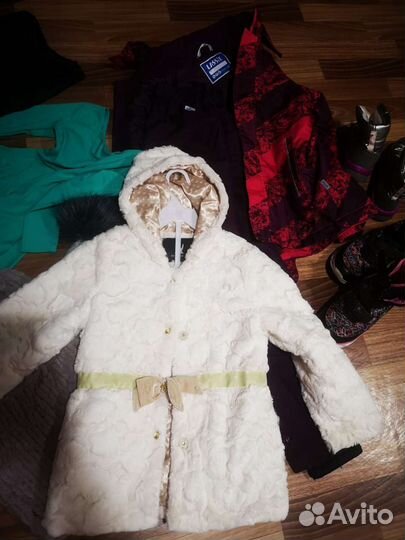 Вещи пакетом на девочку 140