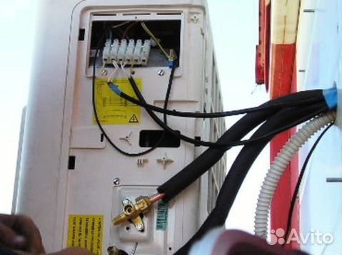 Установка монтаж сплит систем кондиционеры закладк