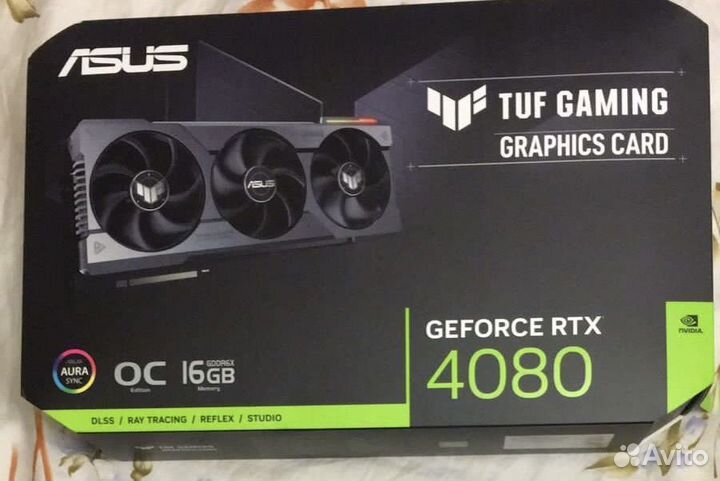 Видеокарта Asus rtx 4080 TUF